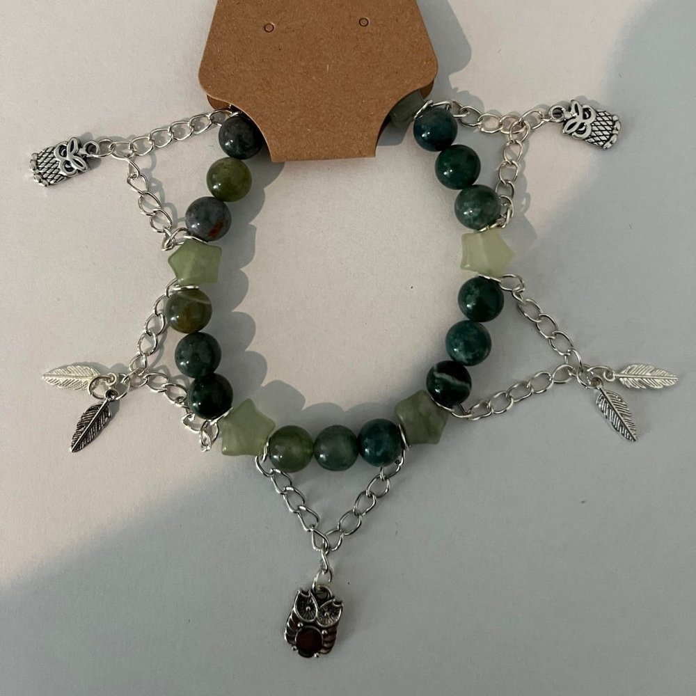 Indian Agate Bracelet